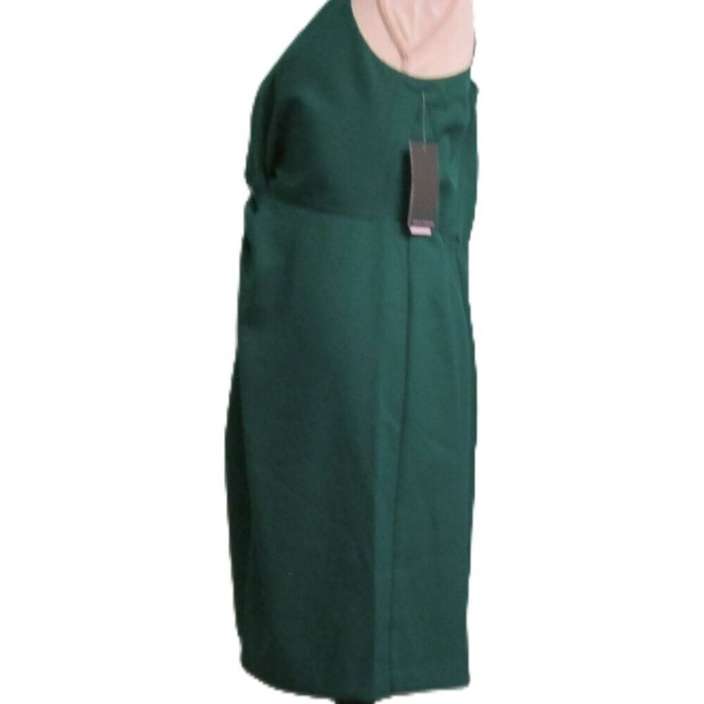 JULIA JORDAN Stunning Sleeveless Twist Front Mini Dress-Emerald-Various-NWT - Picture 2 of 15